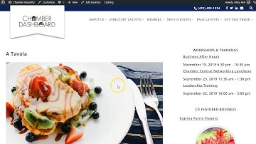 CD Directory Business Directory setup, connect to individual listings