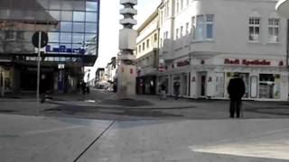 Wilhelmshaven - Fahrradfahrt Marktstr. - Fußgängerzone