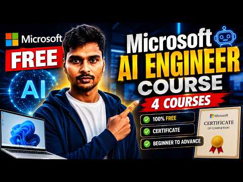 Microsoft Free AI Engineer Course - AI Tools Telugu