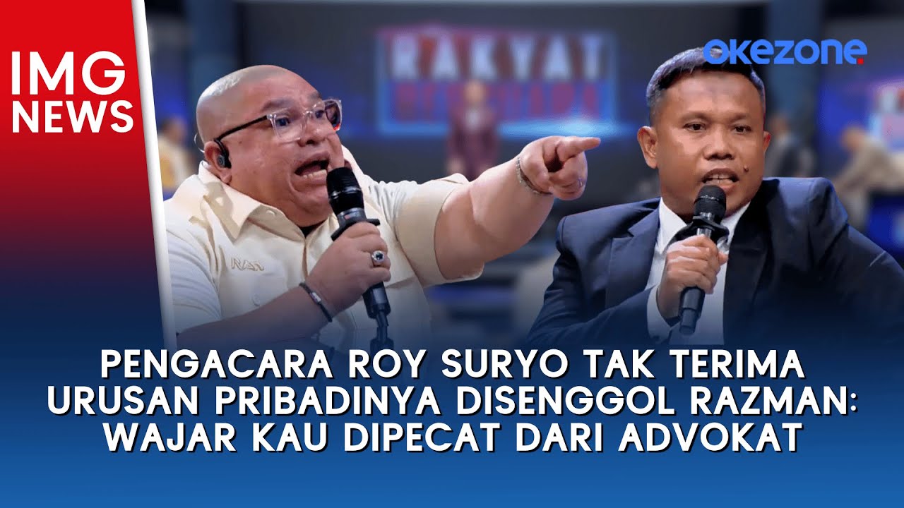 Pengacara Roy Suryo Tak Terima Urusan Pribadinya Disenggol Razman: Wajar Kau Dipecat Dari Advokat