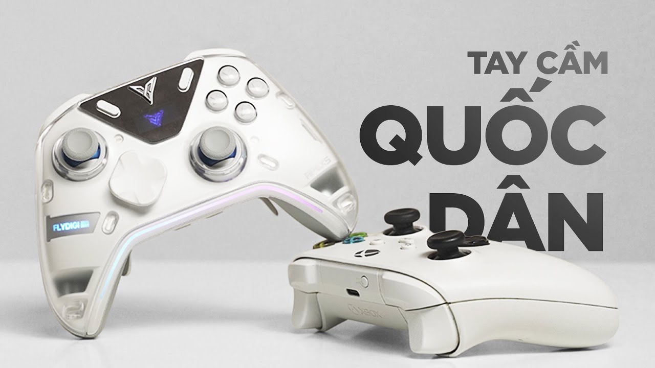 Đây là VUA TAY CẦM CHƠI GAME phân khúc 2 TRIỆU? Đánh giá Flydigi Apex 5
