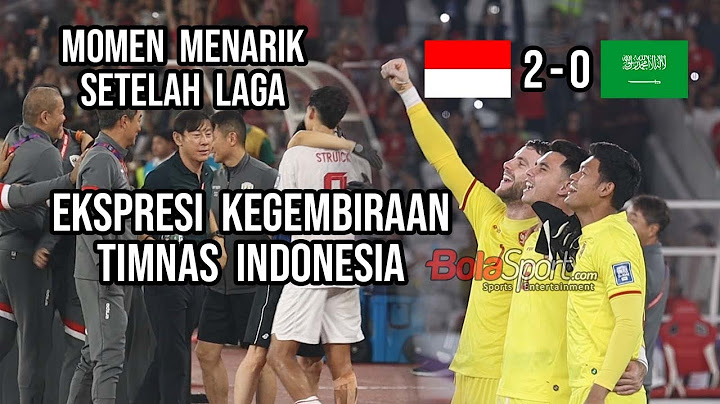 Momen Seusai Timnas Indonesia Kalahkan Arab Saudi, Shin Tae-yong Girang dan Maarten Paes Merinding