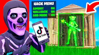 ZBANOWANE LIFEHACKI z TikToka w Fortnite