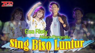 Esa Risty Feat Abiem Pangestu - Sing Biso Luntur Music Interactive( Official Video Music Zad Music)