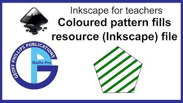 Coloured stripe pattern fill resource (Inkscape file)