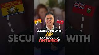 Secured PR through the Atlantic Immigration Program (AIP)? Wondering about moving to Ontario?