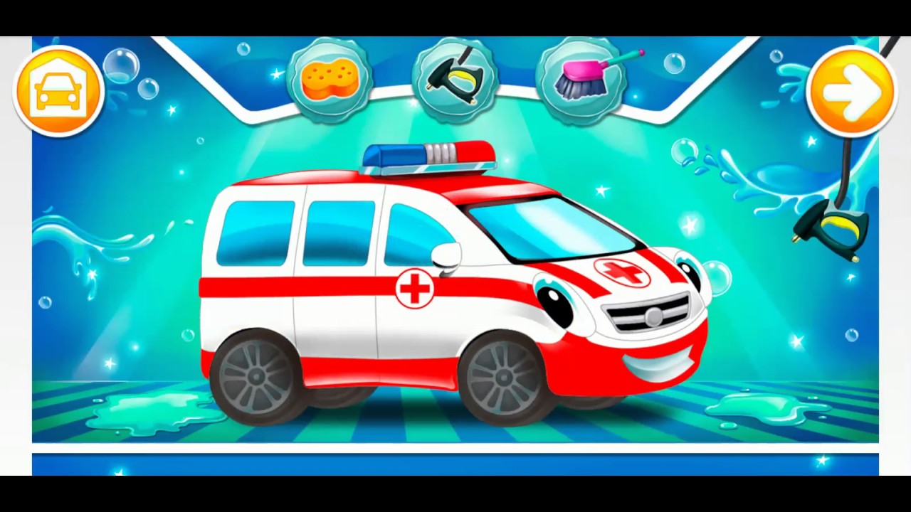 Car Wash Ambulance by YovoGames - Baby, Kids Games Android Gameplay ...