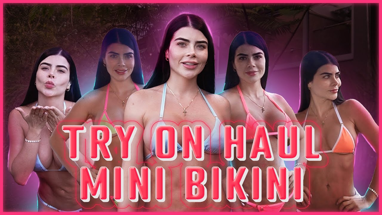 ! Mini Bikinis que te Harán Brillar! Try-On de los Modelos más ...