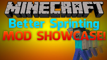 Minecraft Mod Showcase: Better Sprinting! (Toggleable Crouch, Sprint and Sneak Keybinds!)