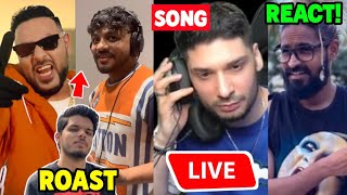 Lakshay Chaudhary TROLL Raftaar And Badshah | Emiway REACT! | Krsna Live Song Ended | Ikka JAMNAPAAR