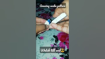 #shorts #snake pattern #sovereigncuber #newvideo
