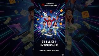 Download Lagu Earn ₹1 Lakh/Month as Students! 😱 #internshipalert #hackathon | Adobe India Hackathon MP3 Download Lagu Earn ₹1 Lakh/Month as Students! 😱 #internshipalert #hackathon | Adobe India Hackathon MP3