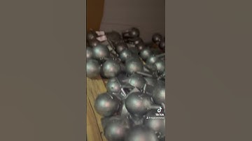 Down Rigger BallZ Galore!#magnummetalz #leadweights #downriggers #cannonballs.12,15,20, & 25 pounds!