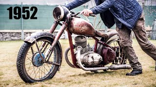 Jawa 250 Perak - Restoration 70 Years Old Army Motorcycle - Part 1