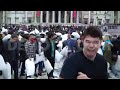 International Pillow Fight Day 2015 celebrated at Trafalgar Square