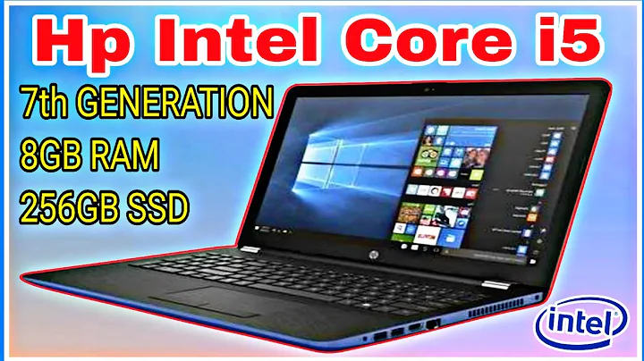 HP Intel Core i5 7th Generation Laptop | 8GB RAM 256GB SSD | HP Laptop