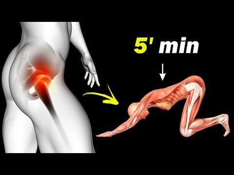 5 Minutos de Ejercicios de Estiramiento que te salvarán del dolor de Cadera y Lumbar