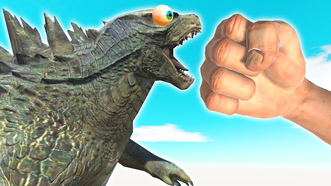 Epic Punch & Reach the Godzilla - Animal Revolt Battle Simulator