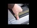 как легко и быстро снять бархотку(наружный уплотнитель окна) ВАЗ 2110 без снятия дверной карты