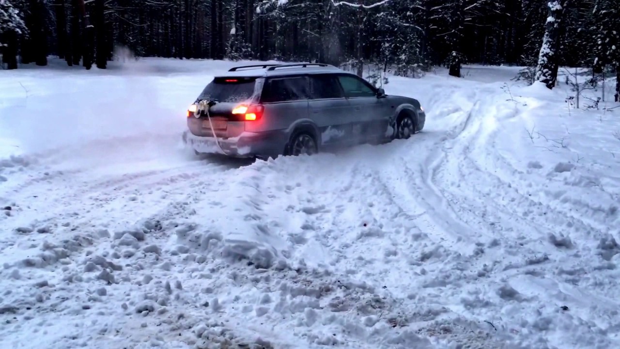 Subaru Outback snow show - YouTube