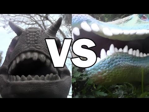 Dino Duels Ep. 2:  Spinosaurus vs Carnotaurus