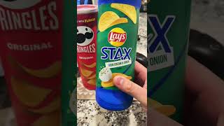 PRINGLES OU STAX? QUAL A BATATA MAIS GOSTOSA?
