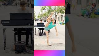 Incredibly flexible dancer #flexibility #flexible #dance #dancer #streetdance #streetperformer #girl