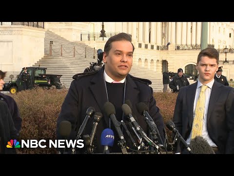 'this is bullying': santos addresses resolution to expel him from congress