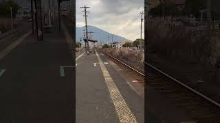 日田彦山線石田駅に到着する国鉄型気動車 #jr #鉄道 #jr九州 #train #日田彦山線