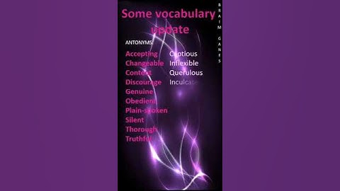 Diving Deep into Antonyms!