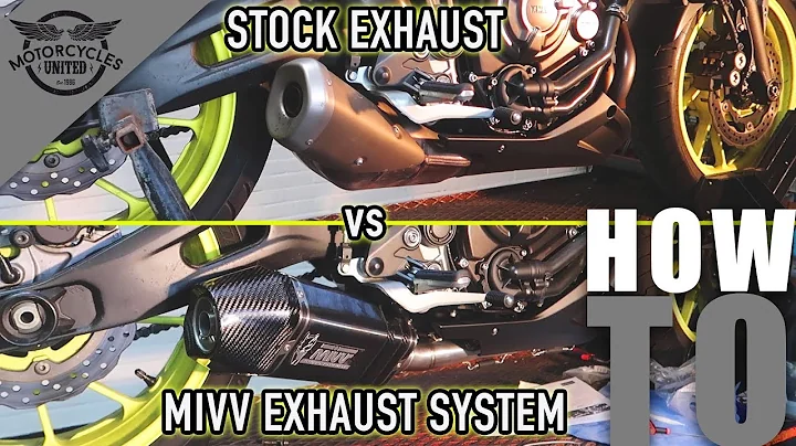 HOW TO: Upgrade your Yamaha MT-07 Exhaust System. You would NOT believe the KILLER SOUND!