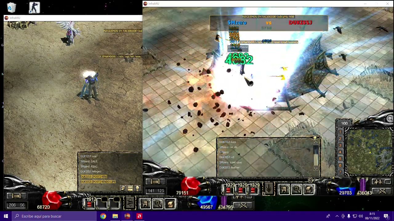 auto combo mu online