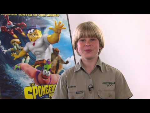 THE SPONGEBOB MOVIE: SPONGE OUT OF WATER | Robert Irwin Announcement