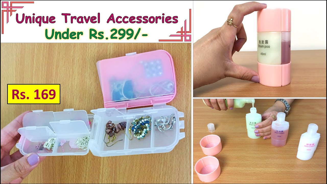 5 Must Have Travel Essentials | Best Travel Accessories | Useful And Unique Travel Essentials