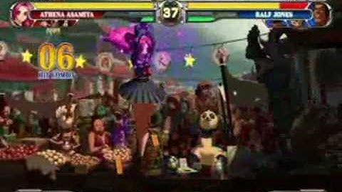 The King of Fighters XII (Athena Asamiya Combo) Trailer GamerFan