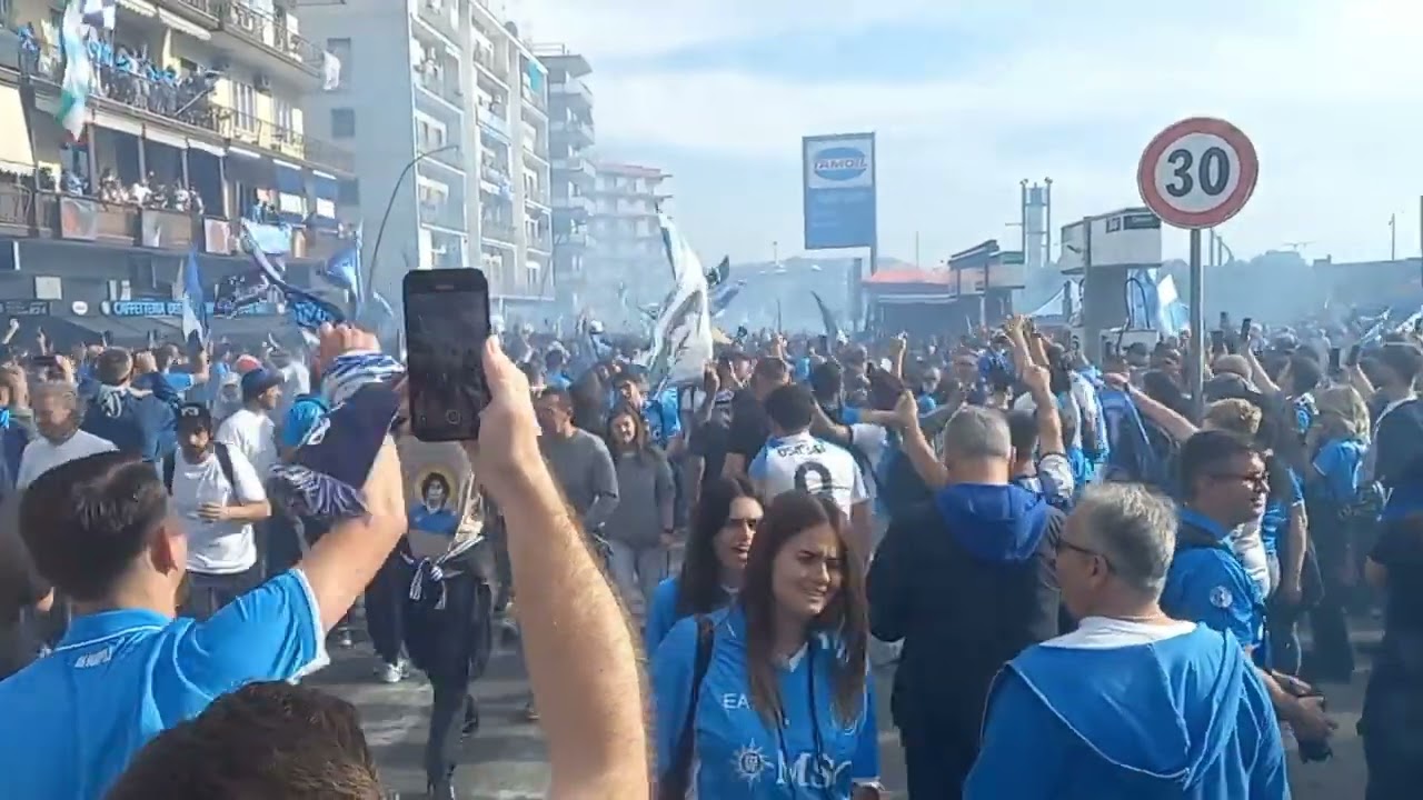 23-05-2025. Ore 17.30 circa, nei pressi dello Stadio Diego Armando Maradona....