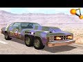 ТрехОСНЫЙ МАСЛКАР С ПУШКАМИ - BeamNg Drive