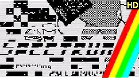 Best ZX Spectrum load screen ever?!