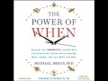 The power of when discover your chronotype by michael breus audiobook