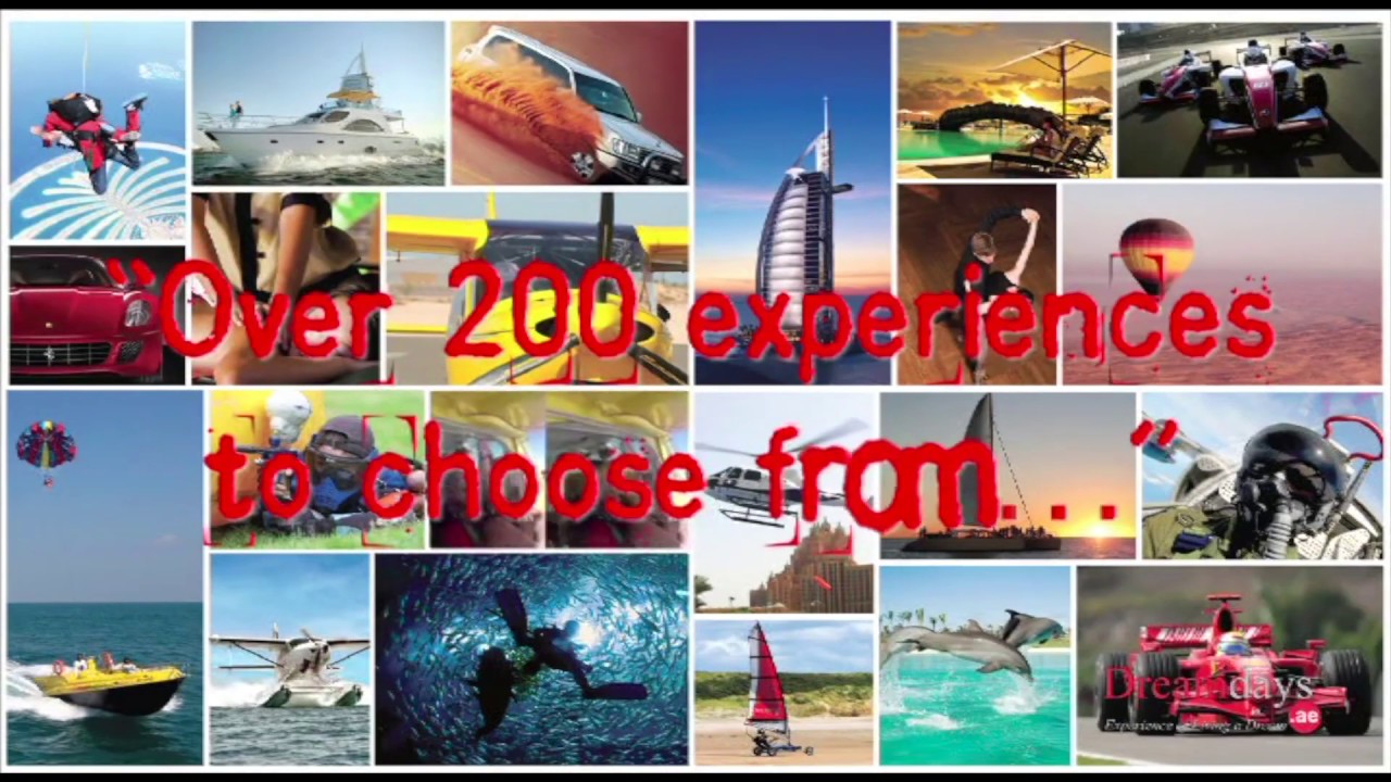 Dreamdays Gift Experiences and Gift Vouchers - How It Works