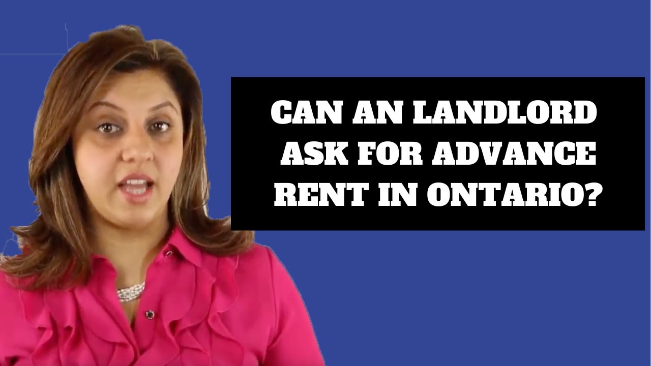 can-a-landlord-ask-for-advance-rent-in-ontario-youtube