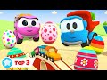 TOP-3 Cartoons mit Leo und Co. Leo der Lastwagen Kompilation für Kinder