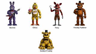 Every FNAF 1 Animatronic Explained