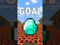 Minecraft But The World Is Made Out Of MAGMA! #shorts #minecraft