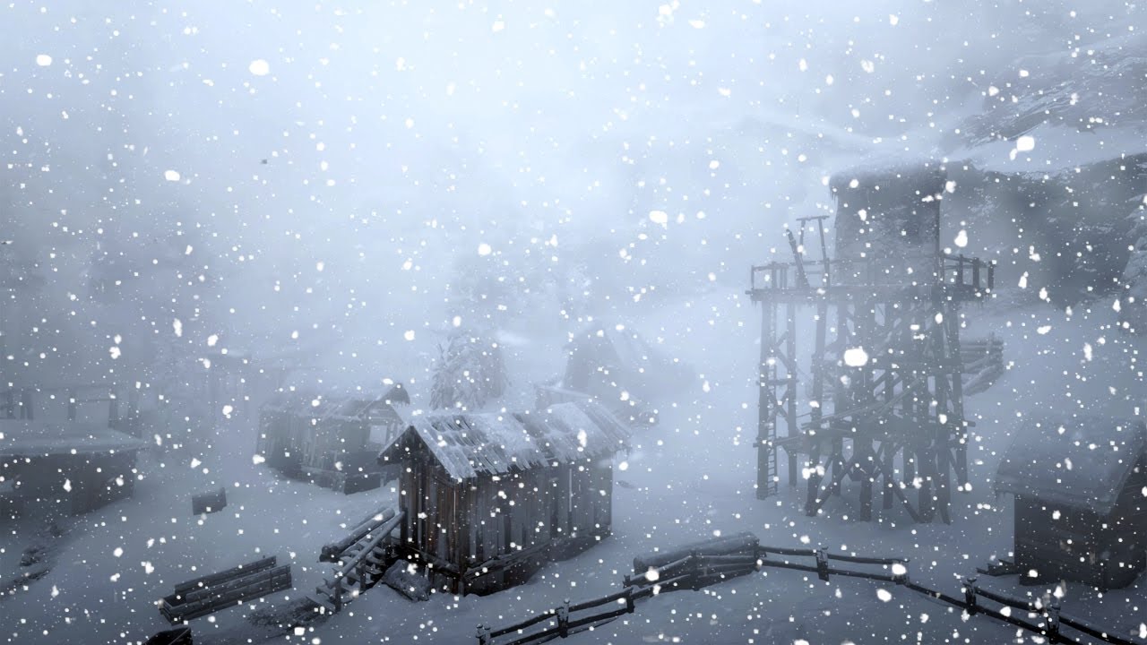 BRUTAL ALASKAN WINTER with EXTREME COLD and blizzard for sleeping ...