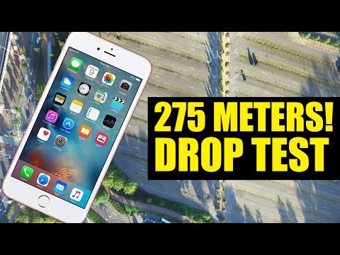 iPhone 6S Drop Test - FROM 900 FEET! Did it survive?
