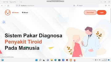 Aplikasi Sistem Pakar Mendiagnosa Penyakit Tiroid Pada Manusia Menggunakan Metode Teorema Bayes
