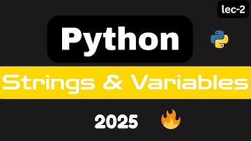 Python Variables, Strings & Slicing Explained Visually 🧠 | Beginner-Friendly Guide 2025
