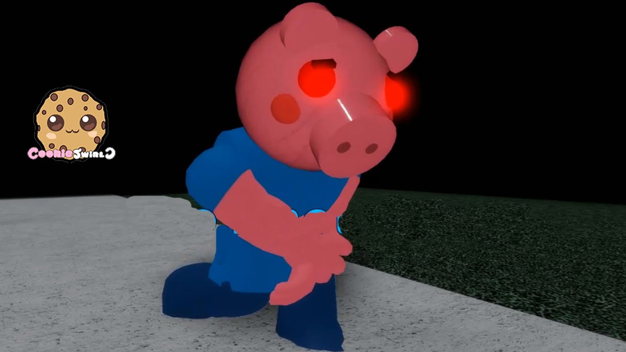 Cookieswirlc Playing Roblox Piggy