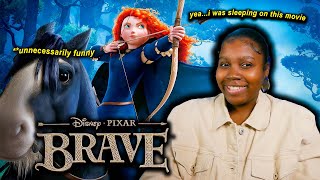 I AVOIDED watching Disney's BRAVE for too long...like why so GOOD!! (first time watching)